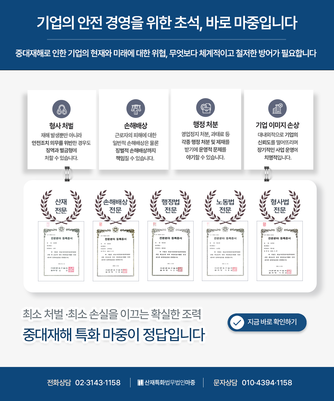 중대재해처벌법 위반 시 기업이 겪는 리스크 4가지