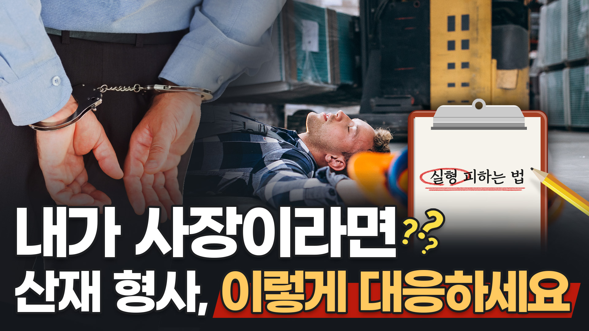 사장님들을 위한, 산재 형사 대응법 ㅣ [ 사업주 산재 - ① 형사 대응 ] ㅣ산재전문변호사